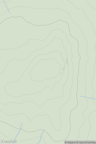 Thumbnail image for Revidge [Lancashire, Cheshire and S Pennines] [SK077599] showing contour plot for surrounding peak